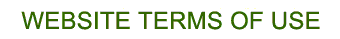 Website Terms of use