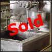 Lucks gas donut fryer with dropper